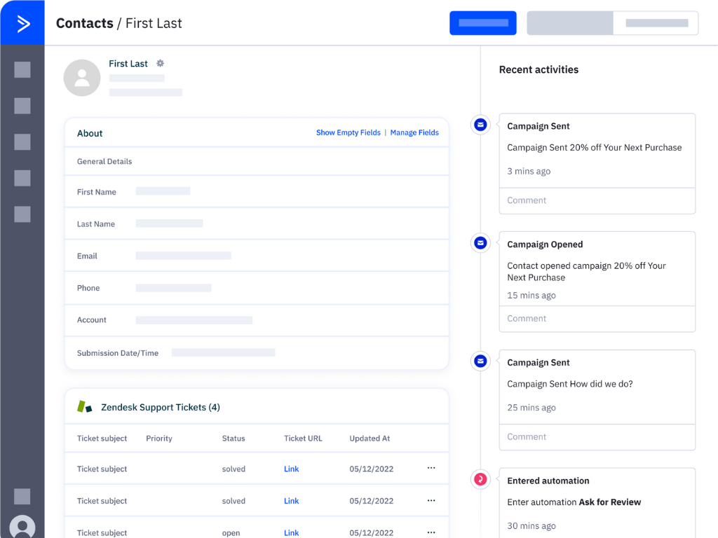ActiveCampaign for Support screenshot 1